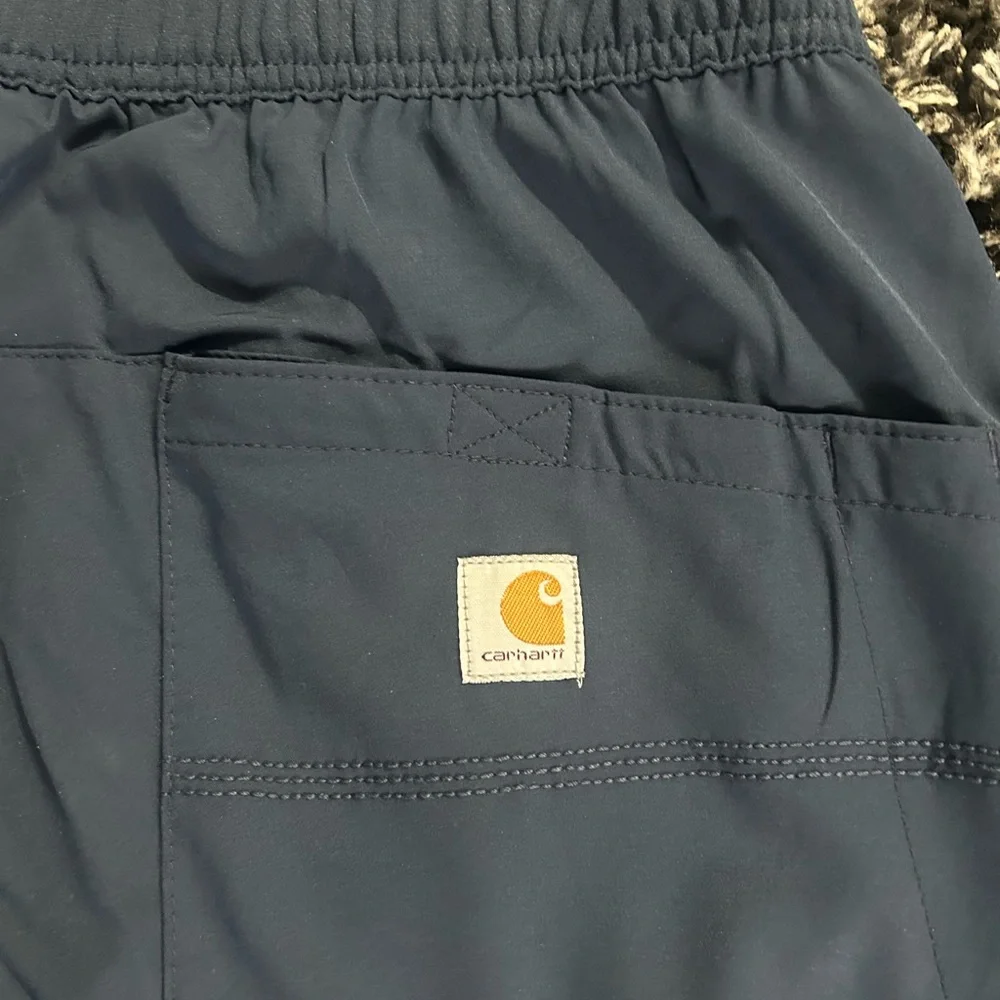 NWT Carhartt Force Modern Fit Twill Straight Leg Scrub Pants - Men's XL Short - Picture 6 of 8